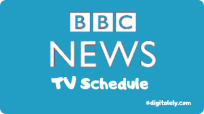 BBC News Channel TV Schedule (UPDATED)